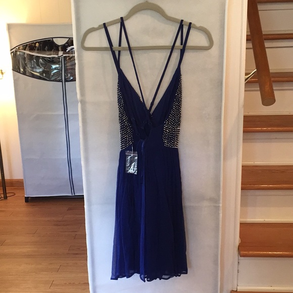 SALE 🔥🔥 Free People Like A Diamond Dress Sz 10 Mini - Picture 6 of 7